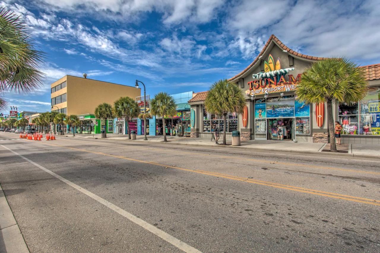Beachy Condo With Pool Access And Steps To Boardwalk! Myrtle Beach Dış mekan fotoğraf