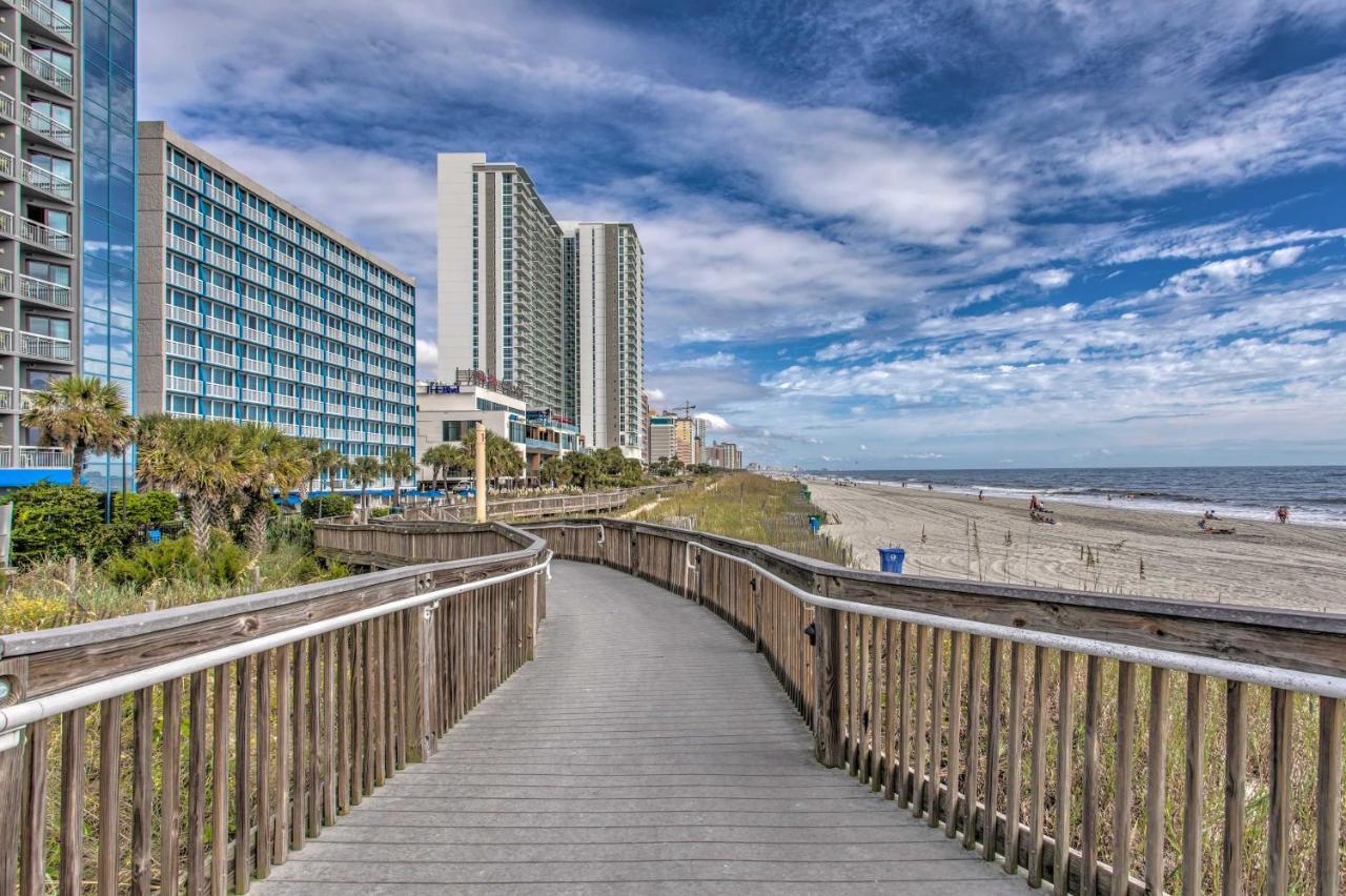 Beachy Condo With Pool Access And Steps To Boardwalk! Myrtle Beach Dış mekan fotoğraf