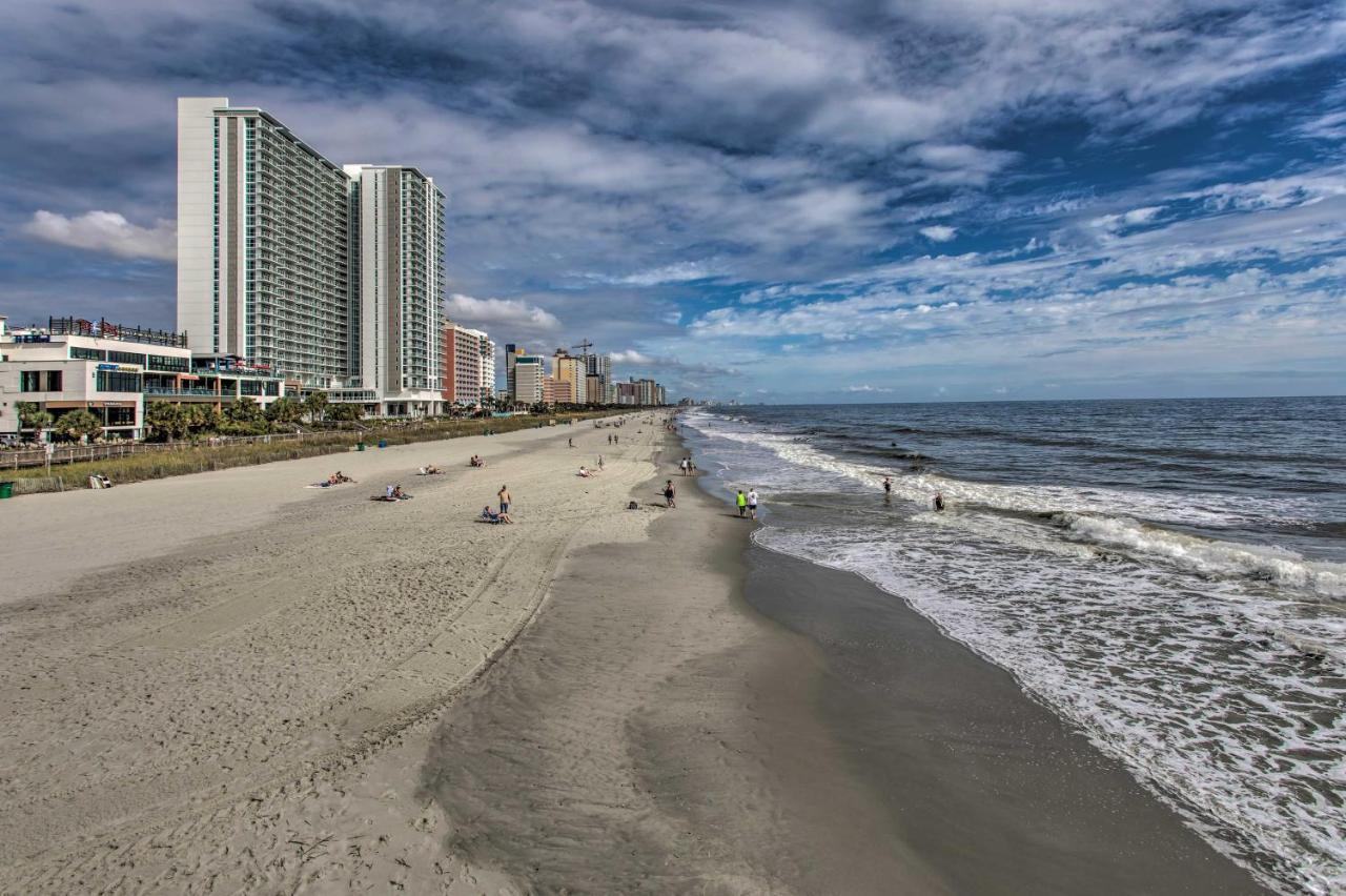 Beachy Condo With Pool Access And Steps To Boardwalk! Myrtle Beach Dış mekan fotoğraf