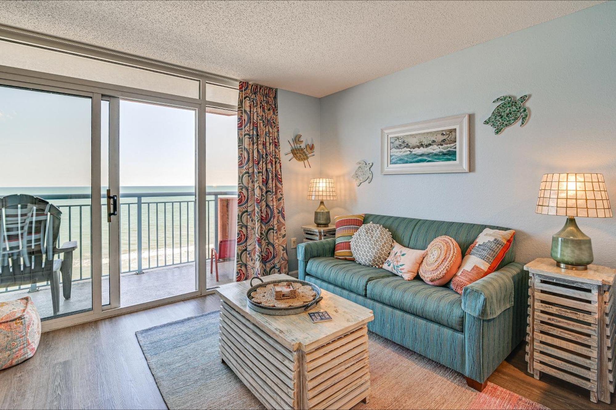 Beachy Condo With Pool Access And Steps To Boardwalk! Myrtle Beach Dış mekan fotoğraf