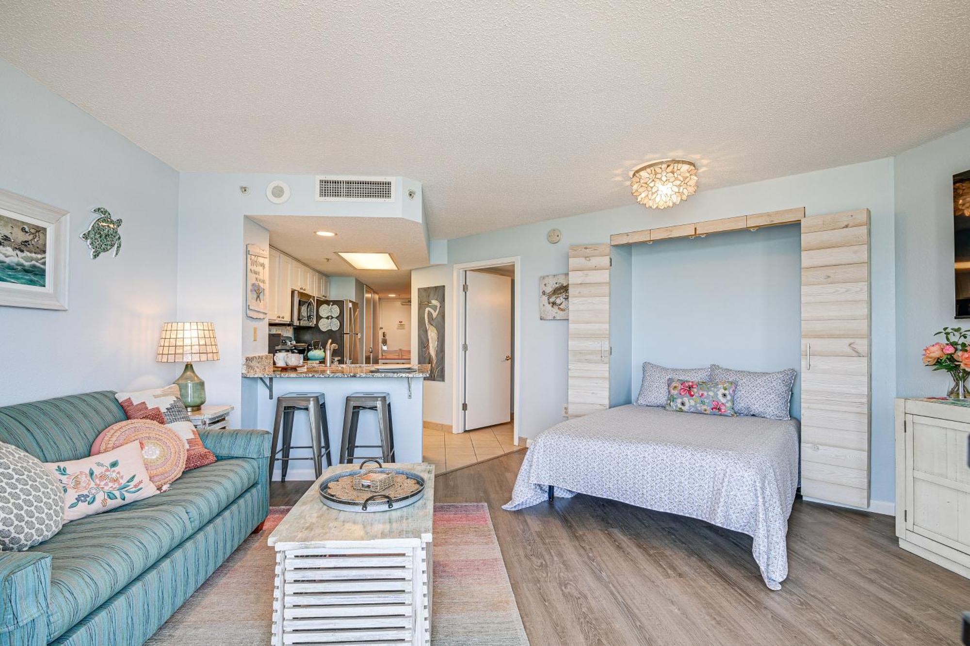 Beachy Condo With Pool Access And Steps To Boardwalk! Myrtle Beach Dış mekan fotoğraf